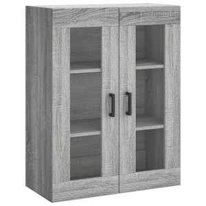 Skříň highboard šedá sonoma 69,5 x 34 x 180 cm kompozitní dřevo - obrázek 5
