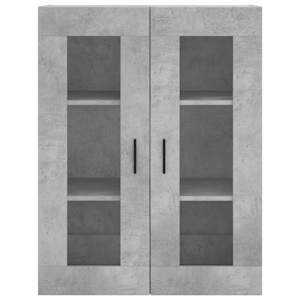 Skříň highboard betonově šedá 69,5x34x180 cm kompozitní dřevo - obrázek 6
