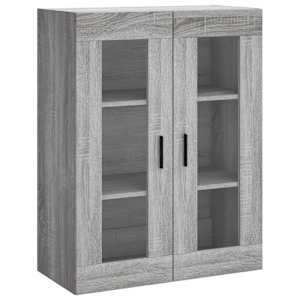 Skříň highboard šedá sonoma 69,5 x 34 x 180 cm kompozitní dřevo - obrázek 5