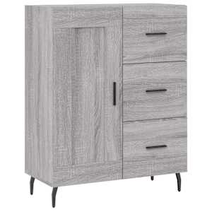 Skříň highboard šedá sonoma 69,5 x 34 x 180 cm kompozitní dřevo - obrázek 7