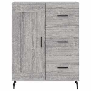 Skříň highboard šedá sonoma 69,5 x 34 x 180 cm kompozitní dřevo - obrázek 8