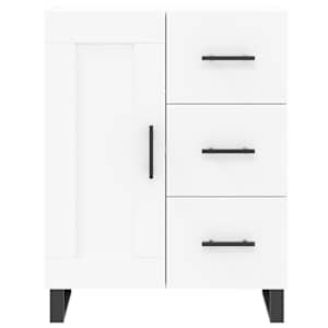 Skříň highboard bílá 69,5 x 34 x 180 cm kompozitní dřevo - obrázek 8
