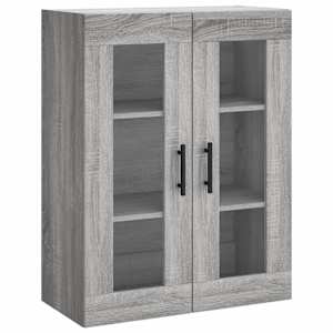 Skříň highboard šedá sonoma 69,5 x 34 x 180 cm kompozitní dřevo - obrázek 5