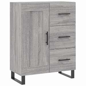 Skříň highboard šedá sonoma 69,5 x 34 x 180 cm kompozitní dřevo - obrázek 7