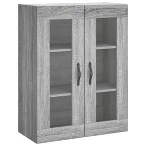 Skříň highboard šedá sonoma 69,5 x 34 x 180 cm kompozitní dřevo - obrázek 5