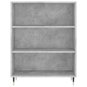 Skříň highboard betonově šedá 69,5x34x180 cm kompozitní dřevo - obrázek 7