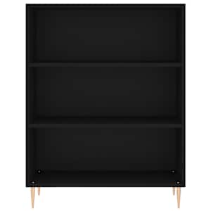 Skříň highboard černá 69,5 x 34 x 180 cm kompozitní dřevo - obrázek 8