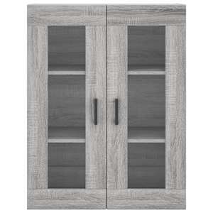 Skříň highboard šedá sonoma 69,5 x 34 x 180 cm kompozitní dřevo - obrázek 6