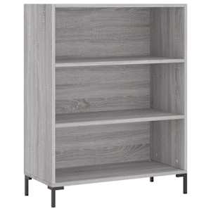 Skříň highboard šedá sonoma 69,5 x 34 x 180 cm kompozitní dřevo - obrázek 7
