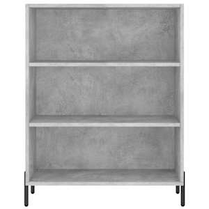 Skříň highboard betonově šedá 69,5x34x180 cm kompozitní dřevo - obrázek 8