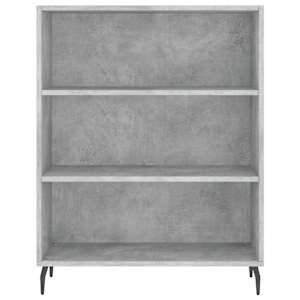 Skříň highboard betonově šedá 69,5x34x180 cm kompozitní dřevo - obrázek 8