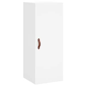 Skříň highboard bílá 34,5 x 34 x 180 cm kompozitní dřevo - obrázek 5