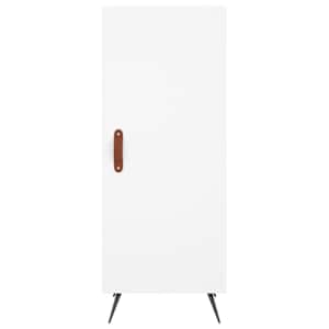 Skříň highboard bílá 34,5 x 34 x 180 cm kompozitní dřevo - obrázek 8