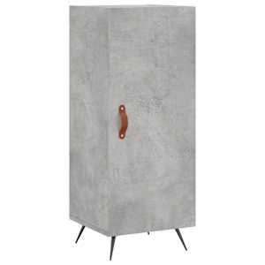 Skříň highboard betonově šedá 34,5x34x180 cm kompozitní dřevo - obrázek 7