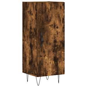 Skříň highboard kouřový dub 34,5 x 34 x 180 cm kompozitní dřevo - obrázek 7