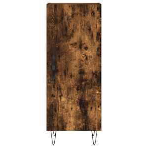 Skříň highboard kouřový dub 34,5 x 34 x 180 cm kompozitní dřevo - obrázek 8