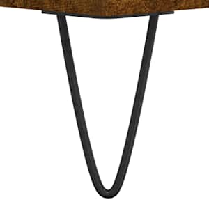 Skříň highboard kouřový dub 34,5 x 34 x 180 cm kompozitní dřevo - obrázek 11