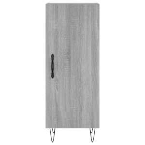 Skříň highboard šedá sonoma 34,5 x 34 x 180 cm kompozitní dřevo - obrázek 8