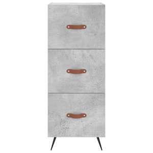 Skříň highboard betonově šedá 34,5x34x180 cm kompozitní dřevo - obrázek 6