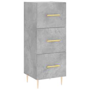 Skříň highboard betonově šedá 34,5x34x180 cm kompozitní dřevo - obrázek 5
