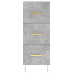Skříň highboard betonově šedá 34,5x34x180 cm kompozitní dřevo - obrázek 6
