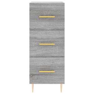 Skříň highboard šedá sonoma 34,5 x 34 x 180 cm kompozitní dřevo - obrázek 6