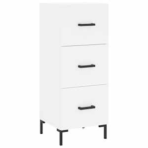 Skříň highboard bílá 34,5 x 34 x 180 cm kompozitní dřevo - obrázek 5