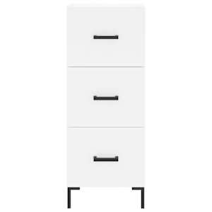 Skříň highboard bílá 34,5 x 34 x 180 cm kompozitní dřevo - obrázek 6