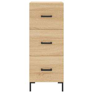 Skříň highboard dub sonoma 34,5 x 34 x 180 cm kompozitní dřevo - obrázek 6