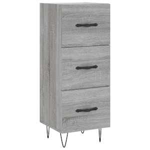 Skříň highboard šedá sonoma 34,5 x 34 x 180 cm kompozitní dřevo - obrázek 7
