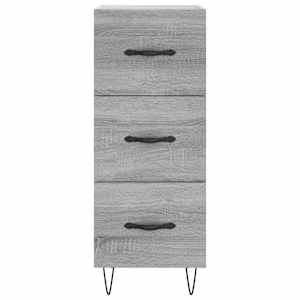 Skříň highboard šedá sonoma 34,5 x 34 x 180 cm kompozitní dřevo - obrázek 8