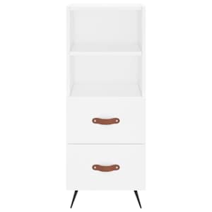Skříň highboard bílá 34,5 x 34 x 180 cm kompozitní dřevo - obrázek 6