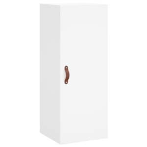Skříň highboard bílá 34,5 x 34 x 180 cm kompozitní dřevo - obrázek 7