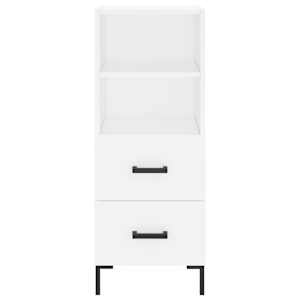 Skříň highboard bílá 34,5 x 34 x 180 cm kompozitní dřevo - obrázek 6