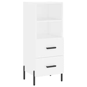 Skříň highboard bílá 34,5 x 34 x 180 cm kompozitní dřevo - obrázek 5