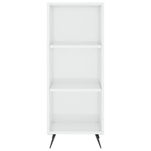 Skříň highboard bílá s vysokým leskem 34,5x34x180 cm kompozit - obrázek 6