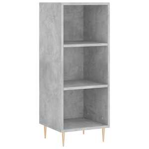 Skříň highboard betonově šedá 34,5x34x180 cm kompozitní dřevo - obrázek 5