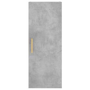 Skříň highboard betonově šedá 34,5x34x180 cm kompozitní dřevo - obrázek 8