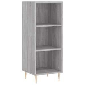 Skříň highboard šedá sonoma 34,5 x 34 x 180 cm kompozitní dřevo - obrázek 5