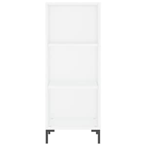 Skříň highboard bílá 34,5 x 34 x 180 cm kompozitní dřevo - obrázek 8