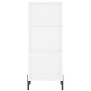 Skříň highboard bílá 34,5 x 34 x 180 cm kompozitní dřevo - obrázek 6