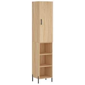 Skříň highboard dub sonoma 34,5 x 34 x 180 cm kompozitní dřevo - obrázek 2