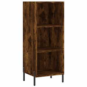 Skříň highboard kouřový dub 34,5 x 34 x 180 cm kompozitní dřevo - obrázek 5