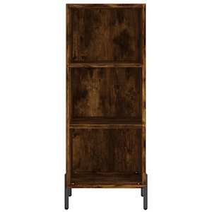Skříň highboard kouřový dub 34,5 x 34 x 180 cm kompozitní dřevo - obrázek 6