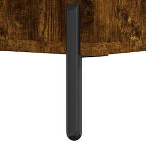 Skříň highboard kouřový dub 34,5 x 34 x 180 cm kompozitní dřevo - obrázek 11