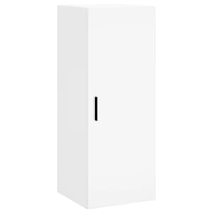 Skříň highboard bílá 34,5 x 34 x 180 cm kompozitní dřevo - obrázek 5