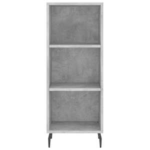 Skříň highboard betonově šedá 34,5x34x180 cm kompozitní dřevo - obrázek 8