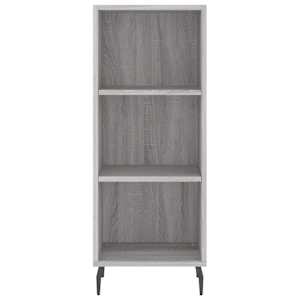 Skříň highboard šedá sonoma 34,5 x 34 x 180 cm kompozitní dřevo - obrázek 8
