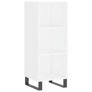 Skříň highboard bílá 34,5 x 34 x 180 cm kompozitní dřevo - obrázek 7