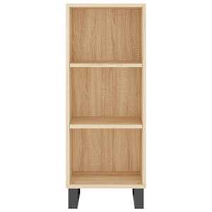 Skříň highboard dub sonoma 34,5 x 34 x 180 cm kompozitní dřevo - obrázek 8